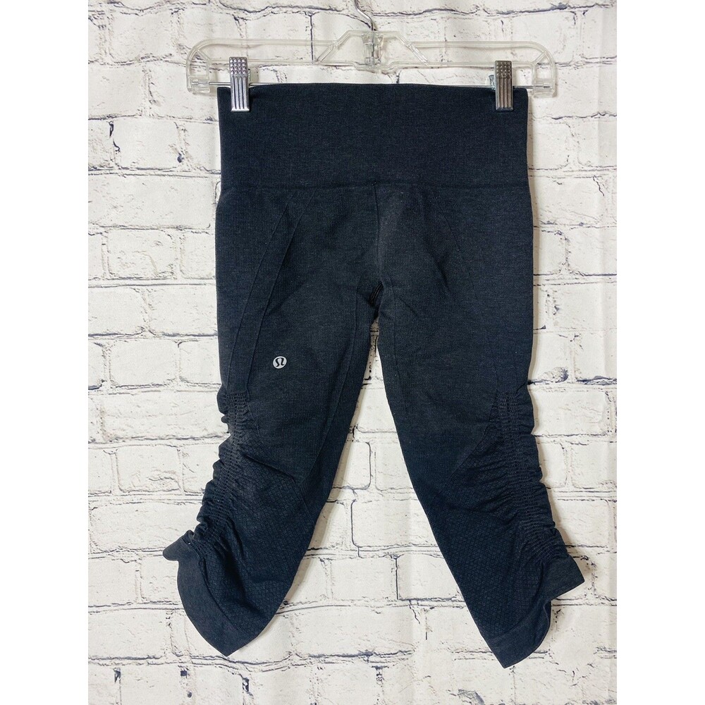 Lululemon Gray Rushing  shorts . Tag Missing, Please See Measurements. Size 2-4